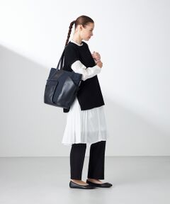 Y'SACCS / イザック トートバッグ | 【ムック本掲載】【Y'SACCS Gene Line】ヘビーツイル パズルトートバッグ Medium