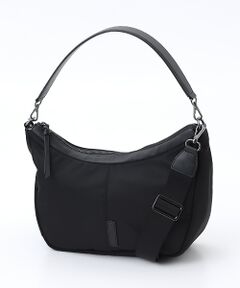 Y'SACCS / イザック ショルダーバッグ | ツイルナイロン　カーブショルダー　Sサイズ