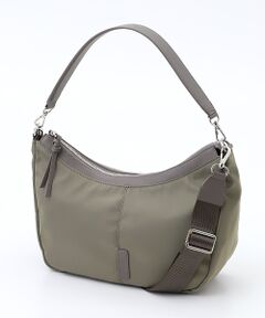 Y'SACCS / イザック ショルダーバッグ | ツイルナイロン　カーブショルダー　Sサイズ