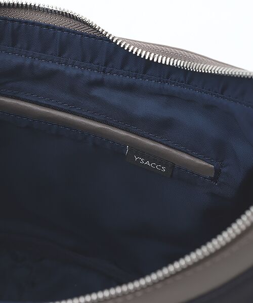 Y'SACCS / イザック ショルダーバッグ | ツイルナイロン　カーブショルダー　Sサイズ | 詳細9