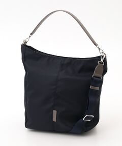 Y'SACCS / イザック ショルダーバッグ | ツイルナイロン　カーブショルダー　Mサイズ