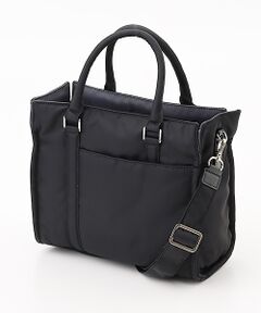 Y'SACCS / イザック トートバッグ | ツイルナイロン　スクエアトート　Sサイズ