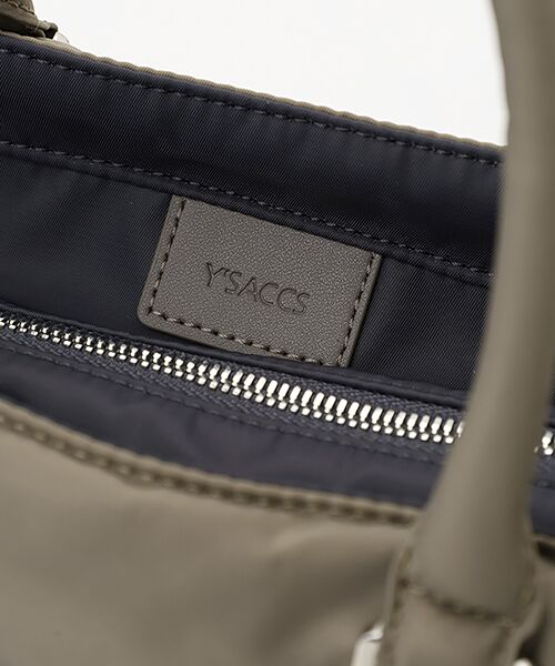 Y'SACCS / イザック トートバッグ | ツイルナイロン　スクエアトート　Sサイズ | 詳細4