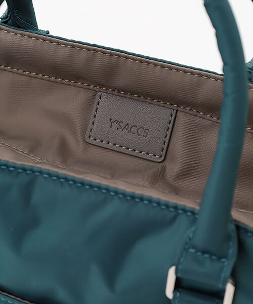 Y'SACCS / イザック トートバッグ | ツイルナイロン　スクエアトート　Sサイズ | 詳細9