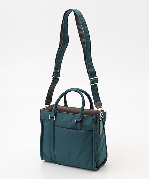 Y'SACCS / イザック トートバッグ | ツイルナイロン　スクエアトート　Sサイズ | 詳細11