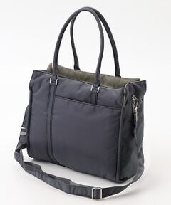 Y'SACCS / イザック トートバッグ | 【ムック本掲載】ツイルナイロン　スクエアトート　Mサイズ