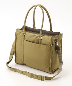 Y'SACCS / イザック トートバッグ | 【ムック本掲載】ツイルナイロン　スクエアトート　Mサイズ