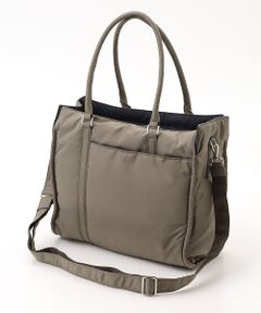 Y'SACCS / イザック トートバッグ | 【ムック本掲載】ツイルナイロン　スクエアトート　Mサイズ