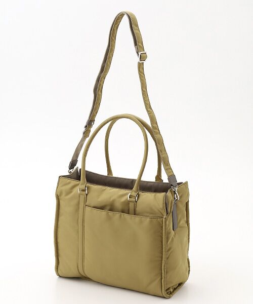 Y'SACCS / イザック トートバッグ | 【ムック本掲載】ツイルナイロン　スクエアトート　Mサイズ | 詳細8