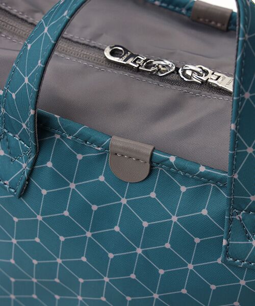 Y'SACCS / イザック ショルダーバッグ | キュービック×ポイントドット　2WAYトート＆ショルダー　Sサイズ | 詳細11