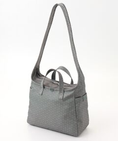 Y'SACCS / イザック ショルダーバッグ | キュービック×ポイントドット　2WAYトート＆ショルダー　Mサイズ