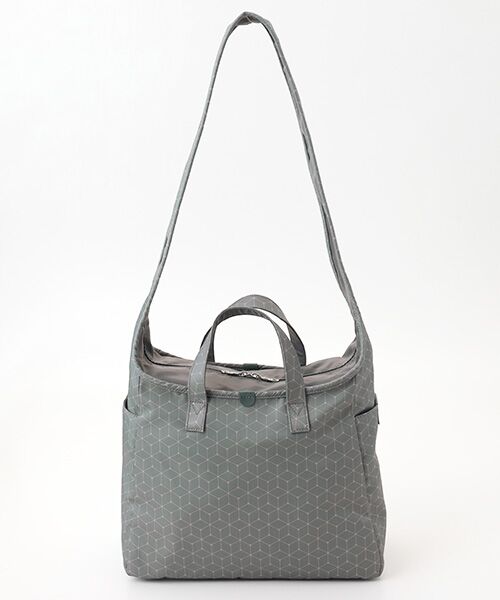 Y'SACCS / イザック ショルダーバッグ | キュービック×ポイントドット　2WAYトート＆ショルダー　Mサイズ | 詳細2