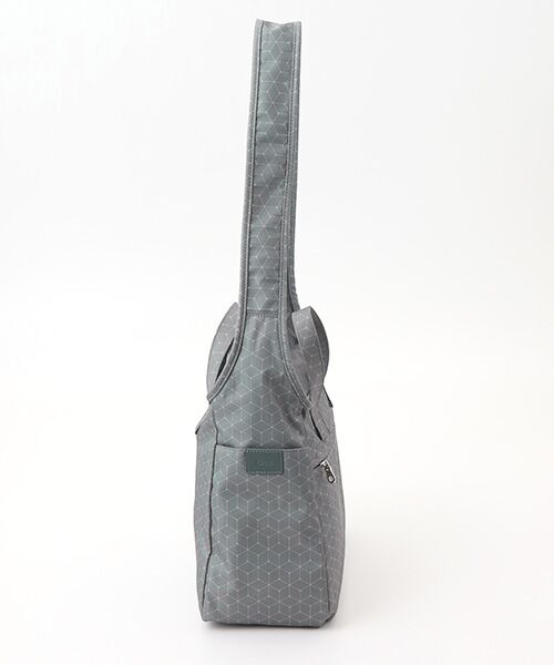 Y'SACCS / イザック ショルダーバッグ | キュービック×ポイントドット　2WAYトート＆ショルダー　Mサイズ | 詳細3