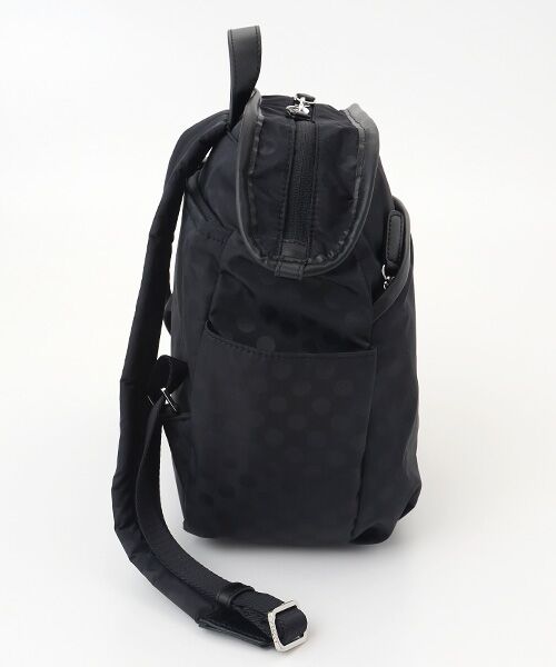 Polka Dots パイピングポケットコンパクトリュック （リュック