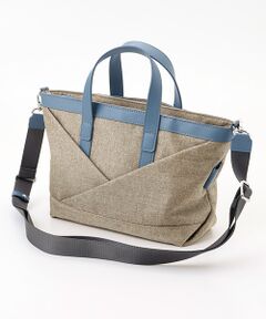 Y'SACCS / イザック トートバッグ | リネンライク　イニシャルトート　Sサイズ