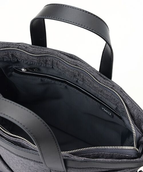 Y'SACCS / イザック トートバッグ | リネンライク　イニシャルトート　Sサイズ | 詳細1