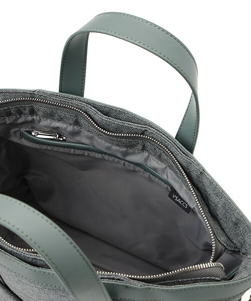 Y'SACCS / イザック トートバッグ | リネンライク　イニシャルトート　Sサイズ | 詳細2