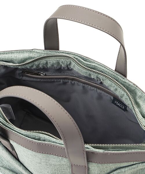 Y'SACCS / イザック トートバッグ | リネンライク　イニシャルトート　Sサイズ | 詳細12