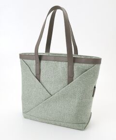 Y'SACCS / イザック トートバッグ | リネンライク　イニシャルトート　Mサイズ