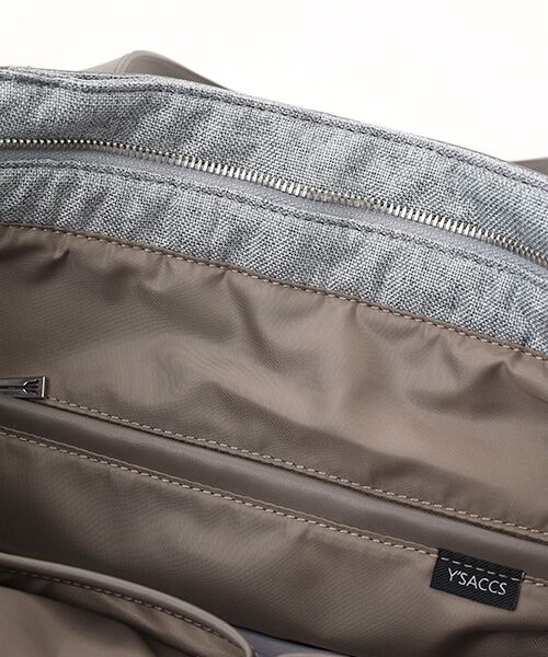 Y'SACCS / イザック トートバッグ | リネンライク　イニシャルトート　Mサイズ | 詳細3