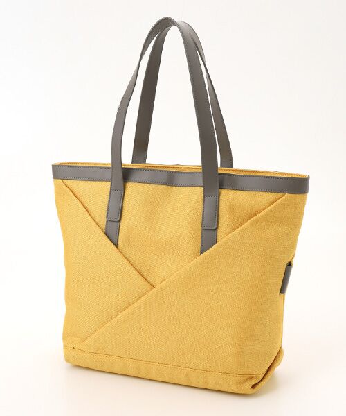 Y'SACCS/イザック リネンライク イニシャルトート Mサイズ イエロー FREE Y'SACCS/イザック リネンライク イニシャルトート Mサイズ イエロー FREE