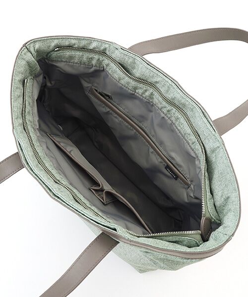 Y'SACCS / イザック トートバッグ | リネンライク　イニシャルトート　Mサイズ | 詳細10