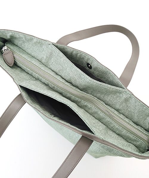 Y'SACCS / イザック トートバッグ | リネンライク　イニシャルトート　Mサイズ | 詳細11