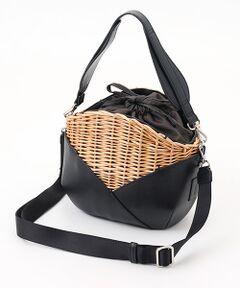 Y'SACCS / イザック かごバック | 【ムック本掲載】ウィッカーバスケットショルダー