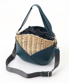 Y'SACCS / イザック かごバック | 【ムック本掲載】ウィッカーバスケットショルダー