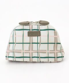 Y'SACCS / イザック ポーチ | 総柄プリントハーフムーンポーチ