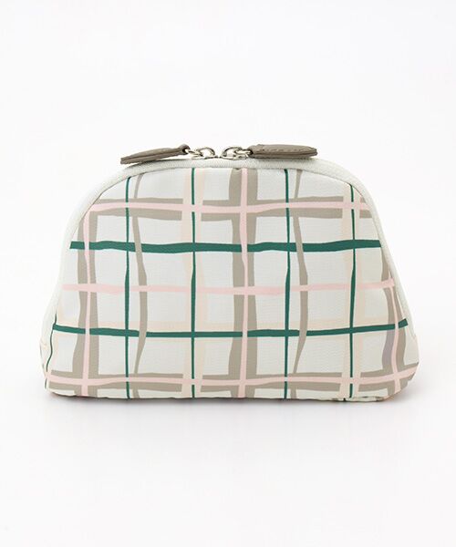 Y'SACCS / イザック ポーチ | 総柄プリントハーフムーンポーチ | 詳細1