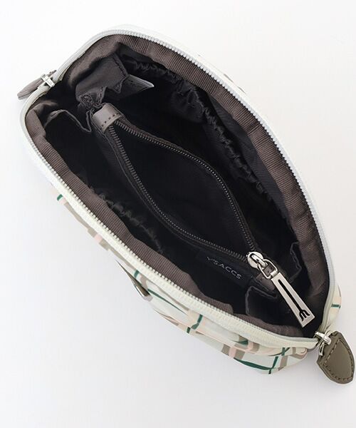 Y'SACCS / イザック ポーチ | 総柄プリントハーフムーンポーチ | 詳細5