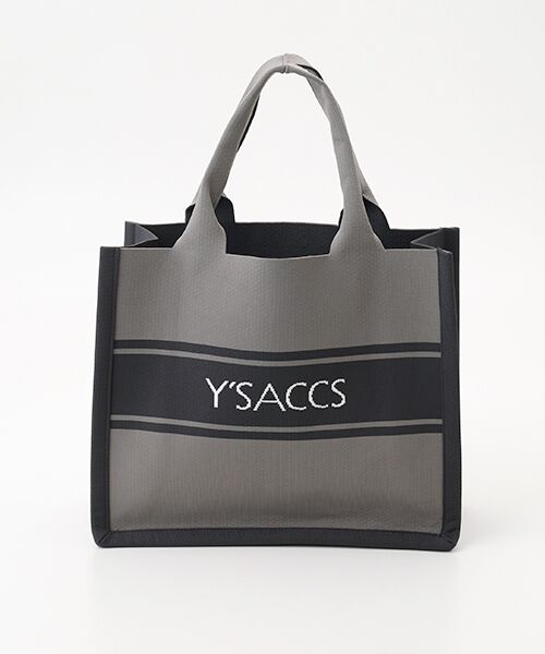 Y'SACCS / イザック トートバッグ | ウォッシャブルニットトート large | 詳細1