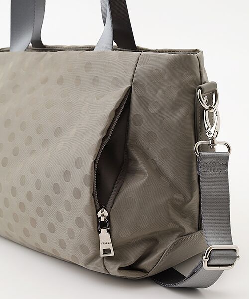 Y'SACCS / イザック トートバッグ | 【Y’SACCS vous et】ドットジャカード2WAYトート | 詳細5