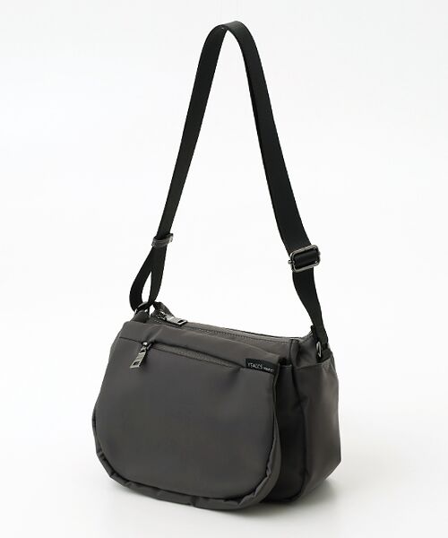 Y'SACCS/イザック 【Y'SACCS vous et】フロントファスナーショルダー グレー FREE Y'SACCS/イザック 【Y'SACCS vous et】フロントファスナーショルダー グレー FREE