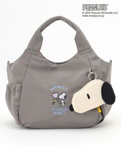 Y'SACCS / イザック トートバッグ | SNOOPYデザイン ギャザー2wayミニトート