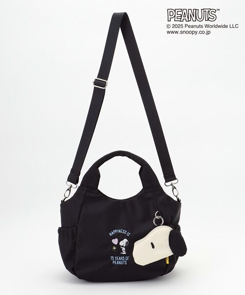 Y'SACCS / イザック トートバッグ | SNOOPYデザイン ギャザー2wayミニトート | 詳細11