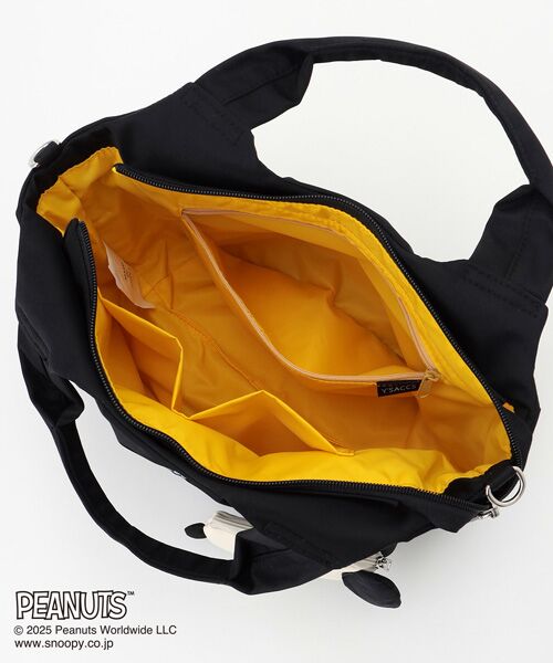 Y'SACCS / イザック トートバッグ | SNOOPYデザイン ギャザー2wayミニトート | 詳細12
