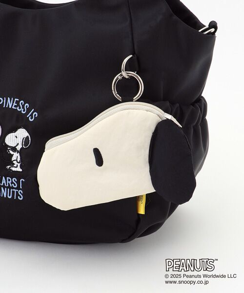 Y'SACCS / イザック トートバッグ | SNOOPYデザイン ギャザー2wayミニトート | 詳細4
