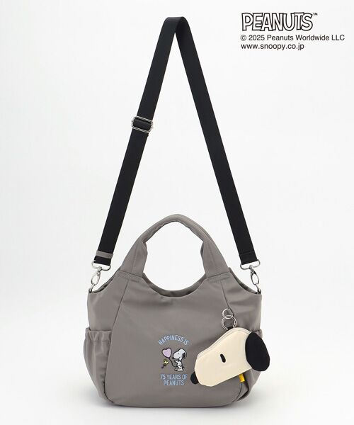 Y'SACCS / イザック トートバッグ | SNOOPYデザイン ギャザー2wayミニトート | 詳細19