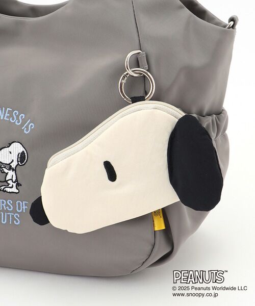 Y'SACCS / イザック トートバッグ | SNOOPYデザイン ギャザー2wayミニトート | 詳細15