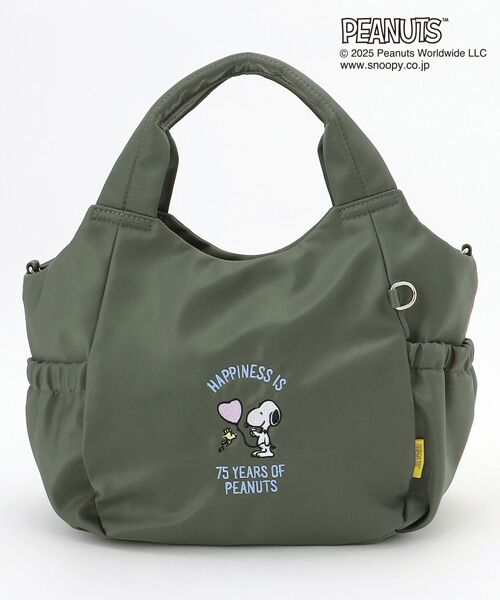 Y'SACCS / イザック トートバッグ | SNOOPYデザイン ギャザー2wayミニトート | 詳細24