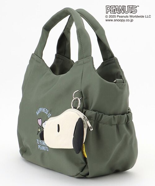Y'SACCS / イザック トートバッグ | SNOOPYデザイン ギャザー2wayミニトート | 詳細21