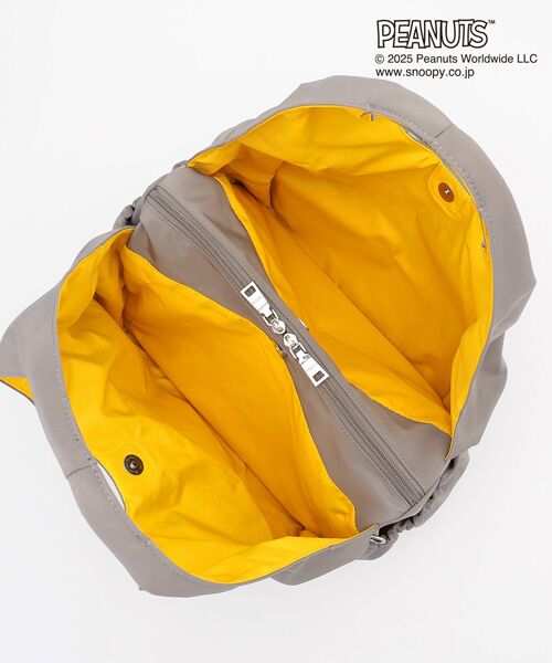 Y'SACCS / イザック トートバッグ | SNOOPYデザイン ギャザートート | 詳細16