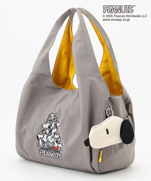 Y'SACCS / イザック トートバッグ | SNOOPYデザイン ギャザートート | 詳細11
