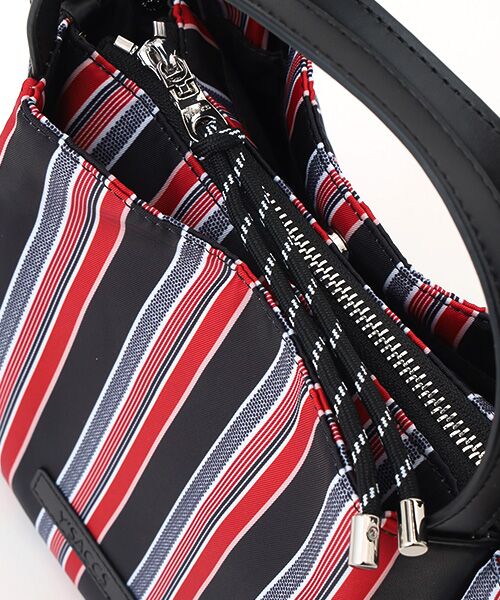 Y'SACCS / イザック トートバッグ | マルチストライプ すっきりトート Sサイズ | 詳細7