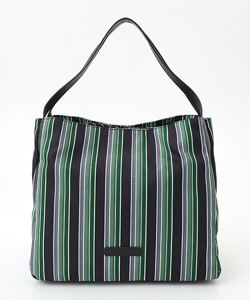 Y'SACCS / イザック トートバッグ | マルチストライプ すっきりトート Mサイズ | 詳細1