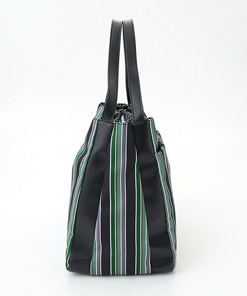 Y'SACCS / イザック トートバッグ | マルチストライプ すっきりトート Mサイズ | 詳細2