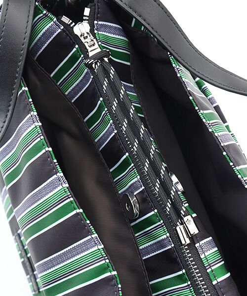 Y'SACCS / イザック トートバッグ | マルチストライプ すっきりトート Mサイズ | 詳細7