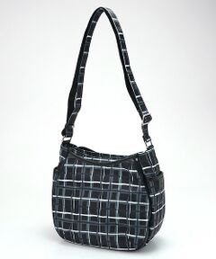 Y'SACCS / イザック ショルダーバッグ | ドローイングチェックショルダーバッグ